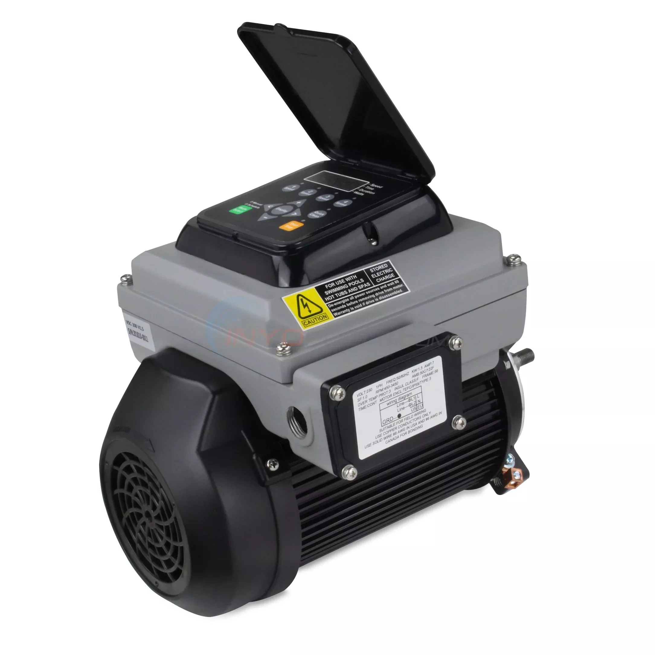 2HP Variable Speed Replacement Pool Pump Motor for Pureline Titan and Select Models – PL1117