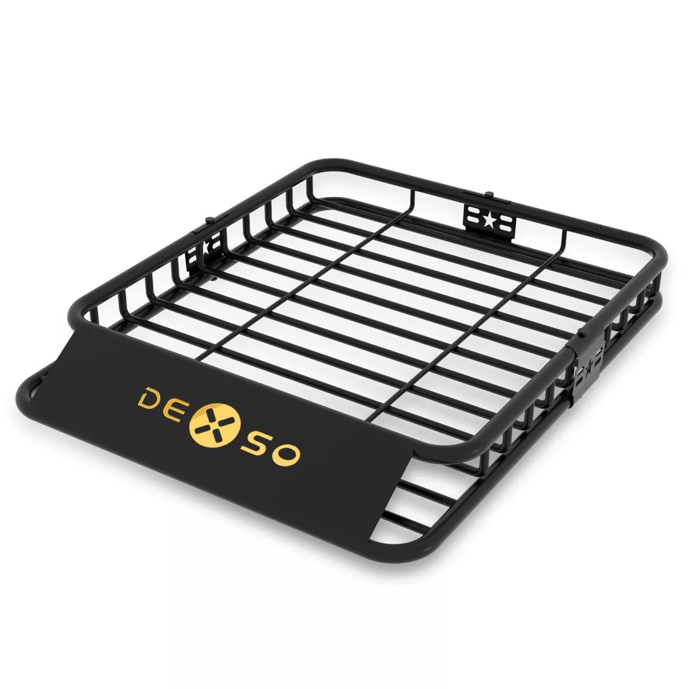 51″ x 36″ x 5″ Universal Roof Rack Carrier Basket, Heavy Duty Car Cargo Rack for SUVs and Trucks, Black, 200 Lbs Capacity