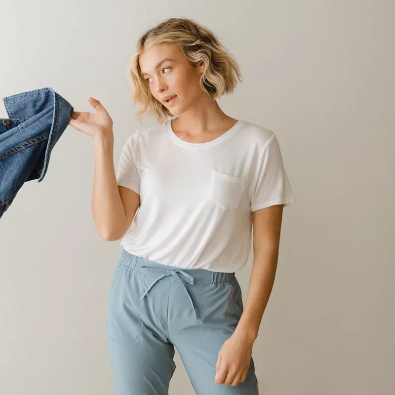 Basic Tee, White
