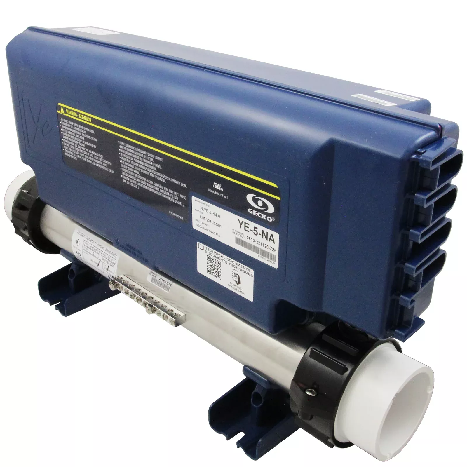 Control Only, Gecko in.ye-5 V3, P1, P2, Bl, Cp, Oz, Lt, 4.0kw : 0610-221126-728