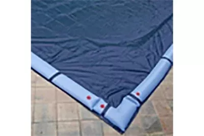 Cool Covers 30′ x 50′ Oval Blue/Black Winter Cover, 773555IGBLB