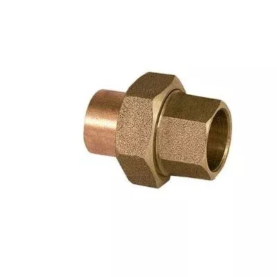 CU 733 3/8 (Mueller) | Union Cast C X C ID (4733) | Copper Fittings | Union | 3/8