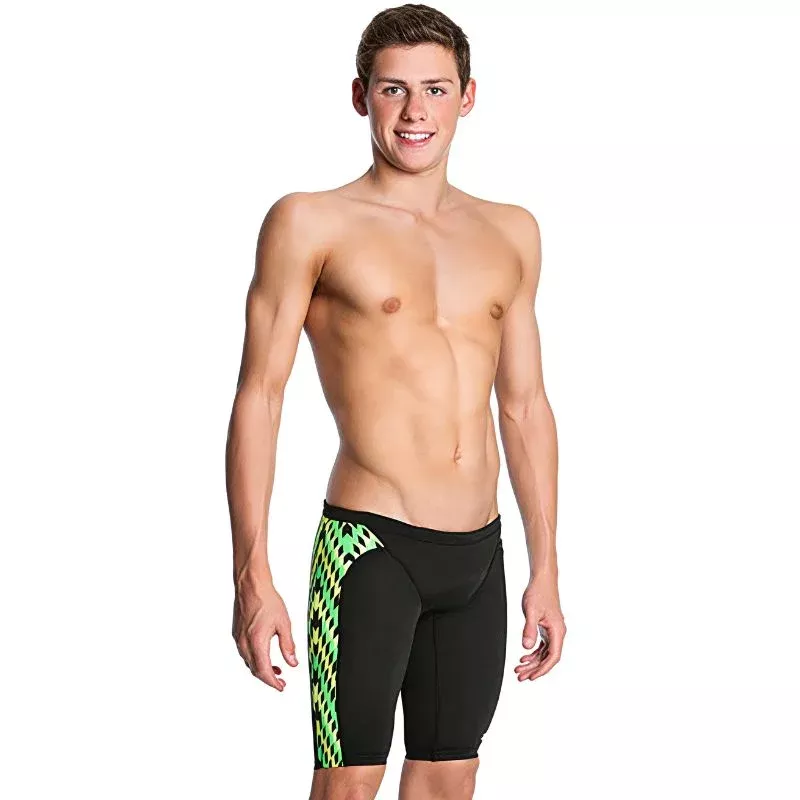 Funky Trunks – Neon Razor Mens Training Jammers