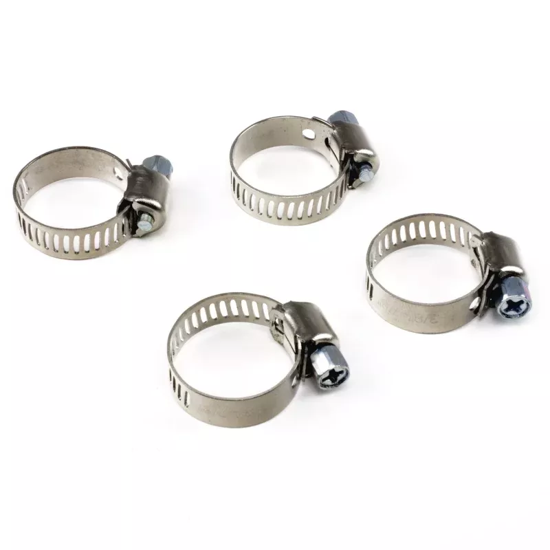 Hose Clamps 4-Pack 516″ – “