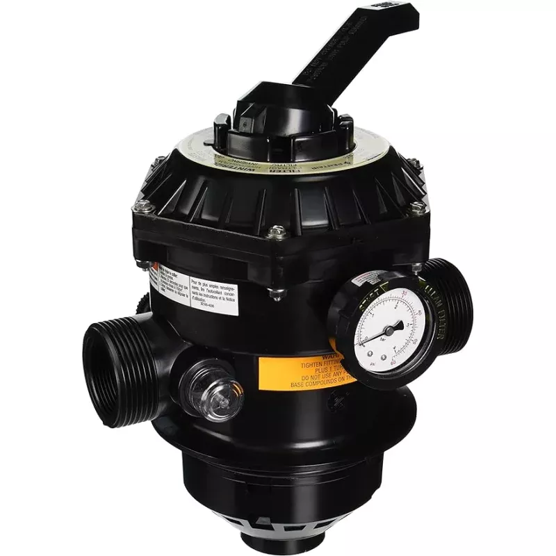 Jandy SFTM Series Sand Filter Complete Multi-Port Valve w/ Clamp Assembly || R0744600