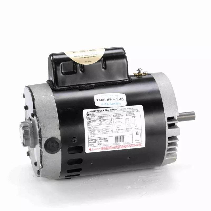 MOTOR, 1 HP TWO SPEED