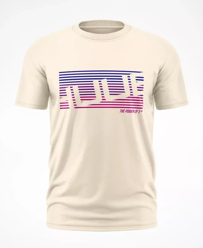 ‘Power of 3’ T-Shirt – Vintage White