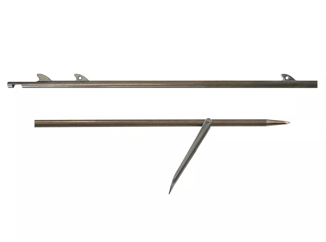 SpearPro Evo American 7.25mm Single Flopper Shaft 3 Sharkfins