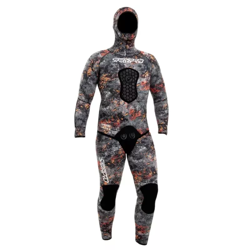 SpearPro Wetsuit Deep Passion Grey 7mm