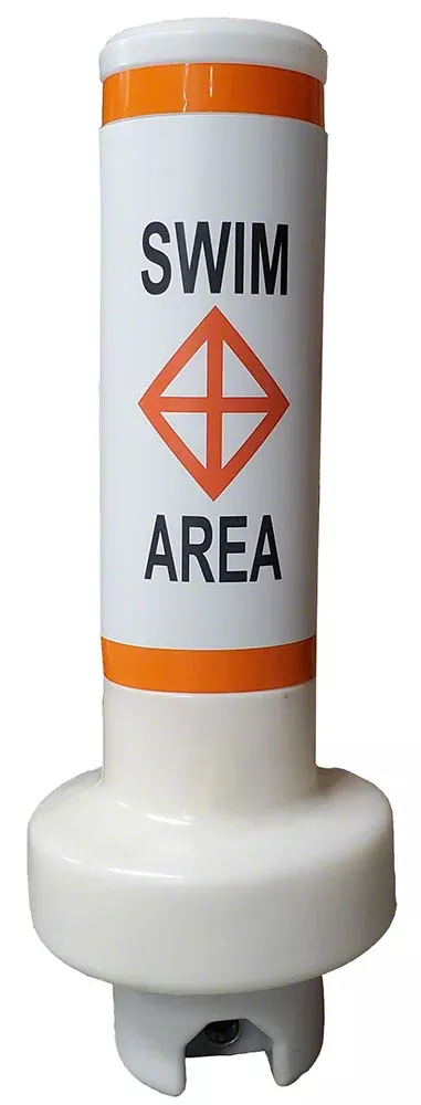 Sur-Mark Regulatory Buoy With Swim Area Label