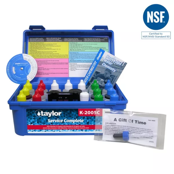 Taylor DPD Complete Test Kit2 oz Reagents for Pools & Spas