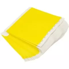 Wristbands, 1″, Yellow, 1000 Each :