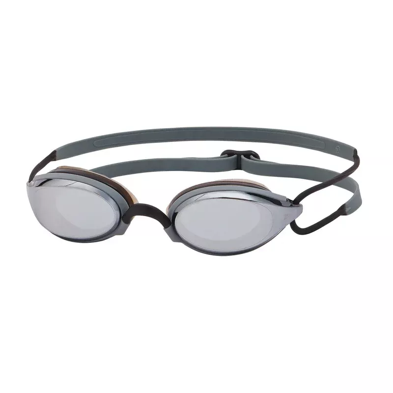 Zoggs Fusion Air Titanium Goggle – Black/Grey/Mirrored Smoke