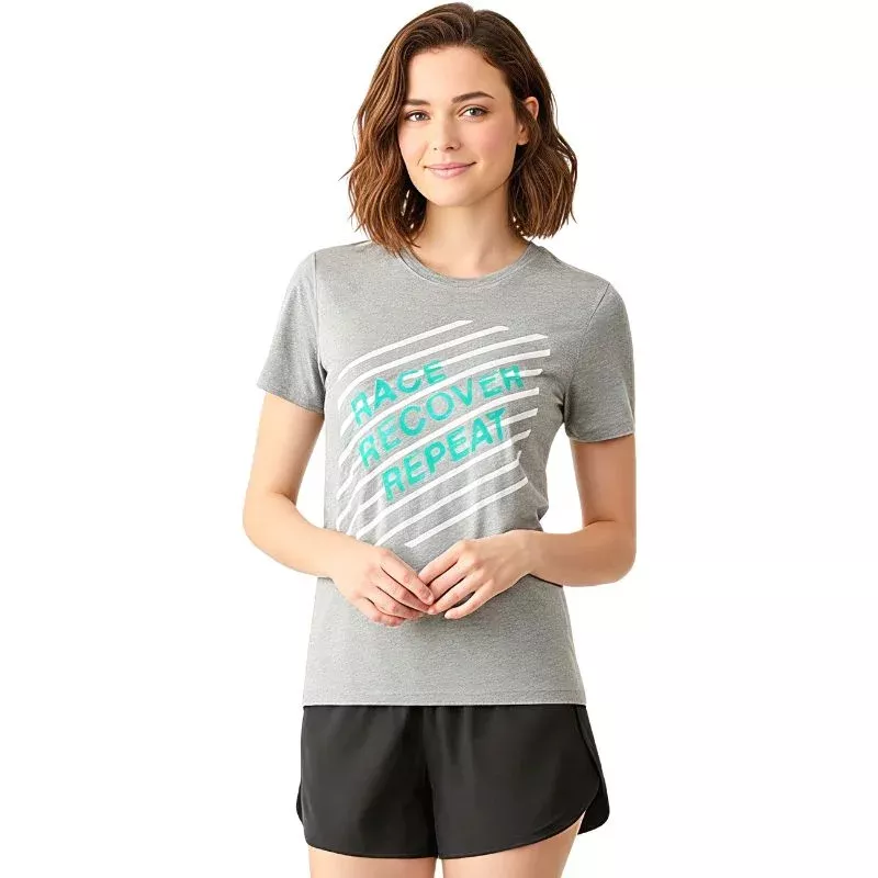 Zone3 – Women’s Race/Recovery/Repeat Tee (Grey)